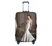 XZDCAL Housse élégante pour valise. La housse ne comprend pas la valise elle-même, blanc, M