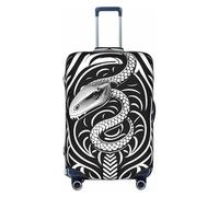 XZDCAL Il s'agit d'une housse de valise serpent. La housse ne comprend pas la valise elle-même, blanc, S