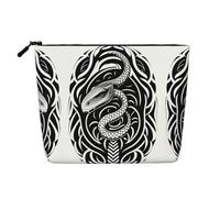 XZDCAL Il s'agit d'une trousse de maquillage à une couche en lin avec fermeture éclair pour répondre à vos besoins quotidiens ou de voyage, noir, taille unique, Noir , Taille unique