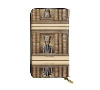 XZDCAL MummyMystery Portefeuille en cuir pour fille et femme avec plusieurs compartiments Noir Taille unique, Noir , Taille unique