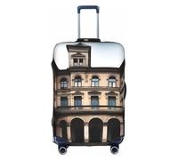 XZDCAL Old Architecture Housse de valise à bagages. La housse ne comprend pas la valise elle-même, blanc, XL