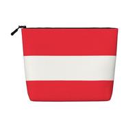 XZDCAL Trousse de maquillage avec fermeture éclair - Motif drapeau autrichien - Noir - Taille unique, Noir , Taille unique