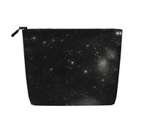 XZDCAL Trousse de maquillage monocouche noire et blanche avec fermeture éclair pour répondre à vos besoins quotidiens ou de voyage, noir, taille unique, Noir , Taille unique