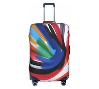 XZDCAL Une housse de valise à coups de pinceau. La housse ne comprend pas la valise elle-même, blanc, L