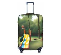 XZDCAL Une housse de valise amusante en plein air. La housse ne comprend pas la valise elle-même, blanc, XL