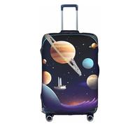 XZDCAL Une housse de valise Cosmic Voyage. La housse ne comprend pas la valise elle-même, blanc, L