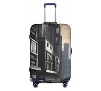 XZDCAL Une housse de valise Dystopian World. La housse ne comprend pas la valise elle-même, blanc, M