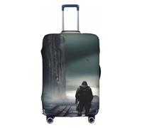 XZDCAL Une housse de valise post-apocalypse. La housse ne comprend pas la valise elle-même, blanc, L