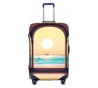 XZDCAL Une housse de valise Travel Bliss. La housse ne comprend pas la valise elle-même, blanc, XL