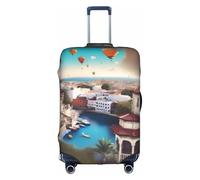 XZDCAL Une housse de valise Travel Dreams. La housse ne comprend pas la valise elle-même, blanc, XL