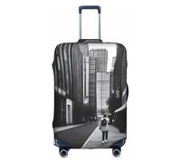 XZDCAL Une housse de valise Urban Vibes. La housse ne comprend pas la valise elle-même, blanc, M