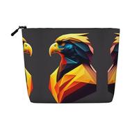 XZDCAL vector Trousse de maquillage simple couche aspect lin avec fermeture éclair pour vos besoins quotidiens ou de voyage, noir, taille unique, Noir , Taille unique