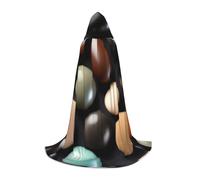 XZDDX Cape à capuche Marbles of Colors M pour adolescents, Halloween, cosplay, bal masqué, carnaval, jeu de rôle