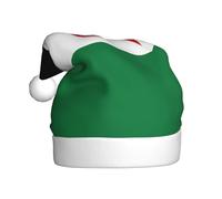 XZDDX Drapeau du Sahara occidental Chapeau de Noël en peluche pour adulte Décoration de fête pour festival, événement, scène