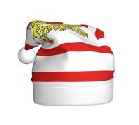 XZDDX Drapeau du Sénat de Brême Adulte Chapeau de Noël en Peluche Décoration de Fête de Vacances pour Festival Événement Scène Couvre-chef