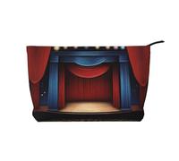 XZDLXJ A Stage Magic Trousse de maquillage en velours côtelé, adaptée pour les voyages et un usage quotidien, doublure robuste, assure la longévité, noir, taille unique, Noir , Taille unique