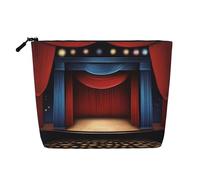 XZDLXJ a Stage Magic Trousse de maquillage imperméable à une couche avec fermeture éclair pour vos besoins quotidiens ou de voyage, noir, taille unique, Noir , Taille unique