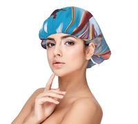 XZDLXJ a Thrill Seeker Bonnet de nuit en satin pour adultes - Protection des cheveux et confort - Noir - Taille unique