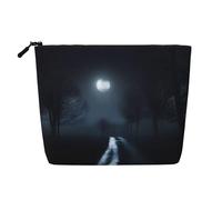 XZDLXJ AnEerieEvening Trousse de maquillage à une seule couche imperméable avec fermeture éclair pour vos besoins quotidiens ou de voyage, noir, taille unique, Noir , Taille unique