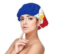 XZDLXJ Bonnet de nuit en satin pour adulte - Protection des cheveux et confort - Noir - Taille unique