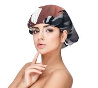 XZDLXJ Exploration Bonnet de nuit en satin pour adulte Protection des cheveux et confort Noir Taille unique