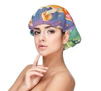 XZDLXJ Fantasy Dream Bonnet de nuit en satin pour adultes Protection des cheveux et confort Noir Noir Taille unique