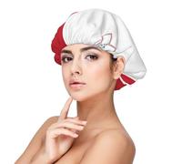 XZDLXJ Flag of Malta Bonnet de nuit en satin pour adulte Protection des cheveux et confort Noir Taille unique
