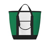 XZDLXJ Flag of Nigeria Sac à bandoulière isotherme de grande capacité pour aliments chauds et froids Noir Taille unique, Noir , Taille unique