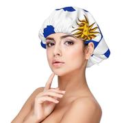 XZDLXJ Flag of Uruguay Bonnet de nuit en satin pour adulte Protection des cheveux et confort Noir Taille unique