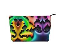 XZDLXJ puzzle qui se dispersent trousse de maquillage en velours côtelé, adaptée pour les voyages et un usage quotidien, doublure robuste, assure la longévité, noir, taille unique, Noir , Taille