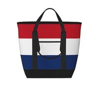 XZDLXJ Sac à bandoulière isotherme de grande capacité pour aliments chauds et froids, noir, taille unique, Noir , Taille unique