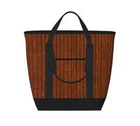 XZDLXJ Sac à bandoulière isotherme de grande capacité pour aliments chauds et froids, noir, taille unique, Noir , Taille unique