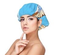 XZDLXJ Seagulls in Flight Bonnet de nuit en satin pour adultes - Protection des cheveux et confort noir, noir, taille unique