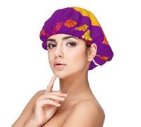 XZDLXJ Smiley Orange Bonnet de nuit en satin pour adulte Protection des cheveux et confort Noir Taille unique