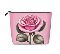 XZDLXJ Trousse de maquillage à une couche avec fermeture éclair pour vos besoins quotidiens ou de voyage, noir, taille unique, Noir , Taille unique