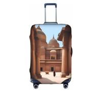 XZDLYY Cultural Heritage Housse de valise avec fermeture éclair invisible pour affaires et voyages Sans valise, blanc, S