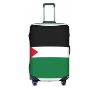 XZDLYY Housse de Valise Drapeau de l'Etat de Palestine avec Fermeture Éclair Invisible pour Affaires et Voyages Sans Valise, blanc, Large