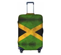 XZDLYY Housse de Valise Drapeau Jamaïque Ancien avec Fermeture Éclair Invisible pour Affaires et Voyages Sans Valise, blanc, X-Large