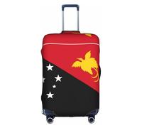 XZDLYY Housse de Valise Drapeau Papouasie-Nouvelle-Guinée avec fermeture Éclair invisible pour affaires et voyages Sans valise, Blanc, Large