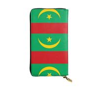 XZDLYY Portefeuille long drapeau de la Mauritanie pour femme à la mode, léger, durable, personnalisé et élégant