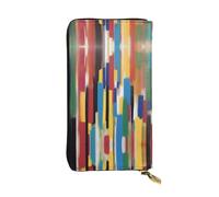 XZDLYY Un portefeuille long Creative Strokes pour femme à la mode - Léger, durable, personnalisé et élégant