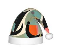 XZDPY Chapeau de Noël en forme de chat d'art moderne du milieu du siècle pour enfants, accessoires de costume de fête, couvre-chef de festival pour le Nouvel An