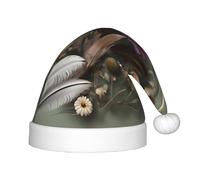 XZDPY Chapeau de Noël en plumes pour enfants, accessoires de costume de fête, festival pour le Nouvel An
