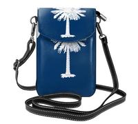 XZDZWK Caroline du Sud Drapeau de la Caroline du Sud Sac Messager Léger Antivol Petit Sac à Main Résistant à l'usure Portable et Pratique pour Voyage et Usage Quotidien