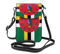 XZDZWK Drapeau du Commonwealth de Dominique Sac Messager Léger Antivol Petit Sac à Main Résistant à L'usure Portable Pratique pour Voyage et Usage Quotidien