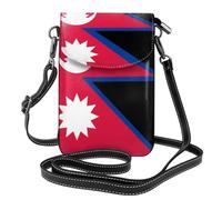 XZDZWK Drapeau du Népal Sac Messager Léger Antivol Petit Résistant à l'usure Portable et Pratique pour Voyage et Usage Quotidien