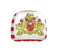 XZDZWK Drapeau du Sénat de Brême Housse Appui-tête Voiture Universel Élastique Protection Intérieur Accessoires avec la plupart des Véhicules