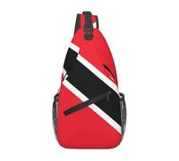 XZDZWK Flag of Trinidad and Tobago Sac à bandoulière décontracté pour homme Grande capacité Durable Convient pour les voyages, le travail, les trajets et les activités de plein air