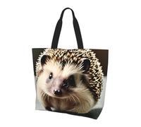 XZDZWK Joli sac à main pour femme en forme de hérisson multifonction et léger, sac de courses pour une utilisation quotidienne en voyage