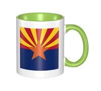XZDZWK Mug classique avec drapeau de l'Arizona - Élégant, durable et résistant à la décoloration - Convient pour la maison, le bureau et le restaurant